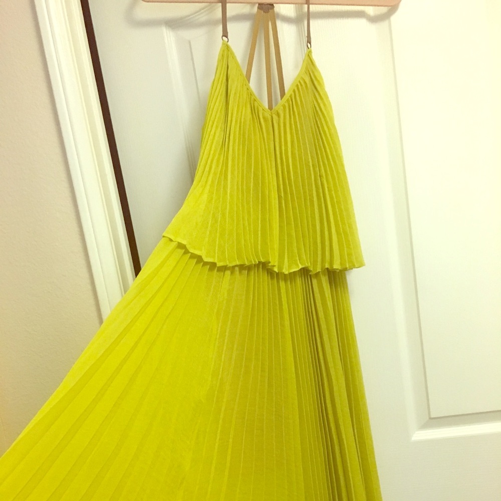 Pleated Maxi dress
